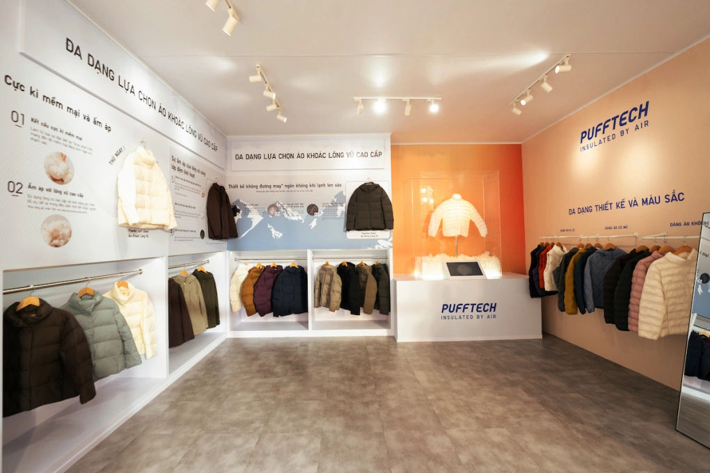 Các dòng sản phẩm ứng dụng công nghệ Pufftech.